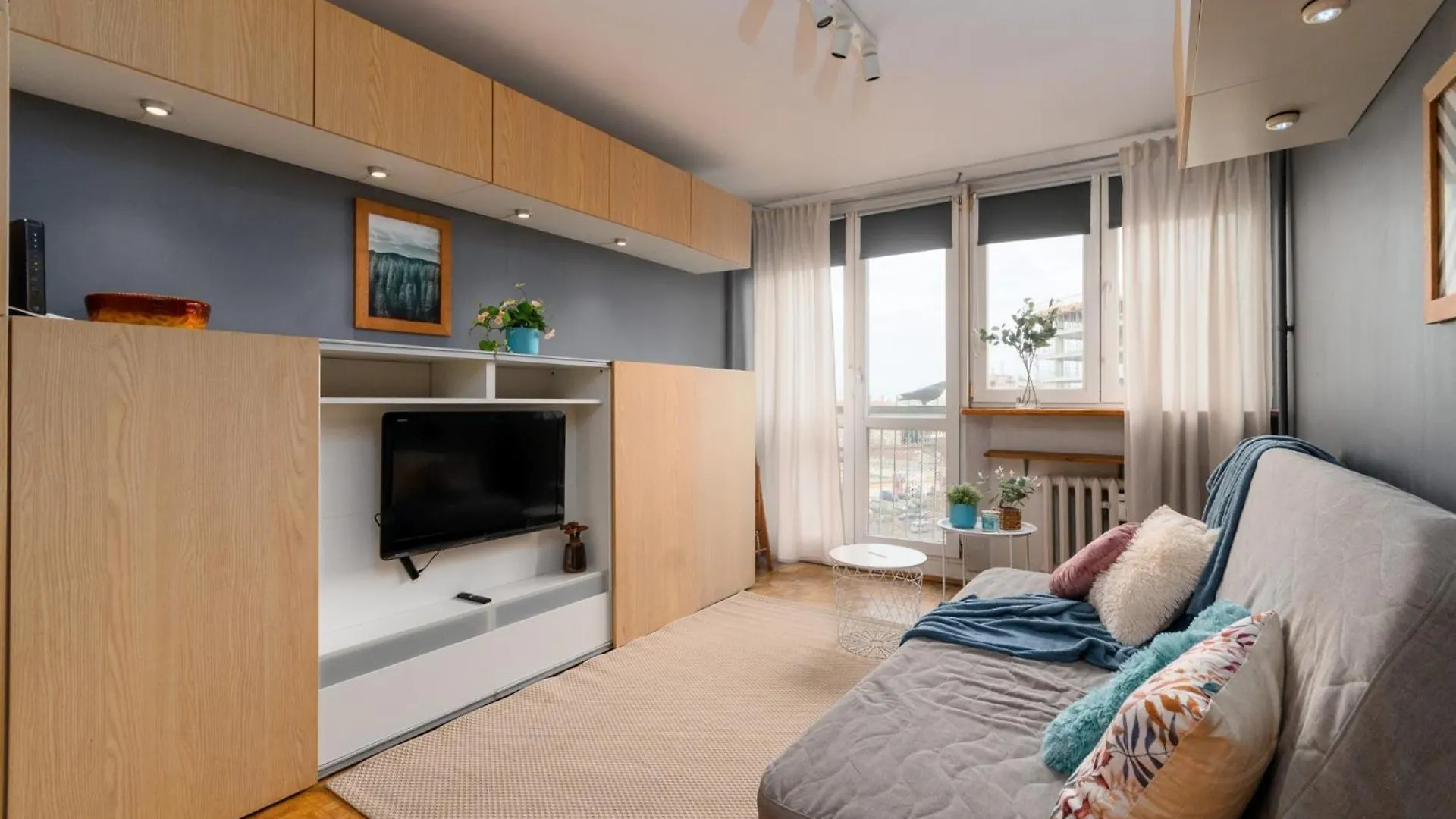 Zielinskiego Grey Apartment 브로츠와프 폴란드
